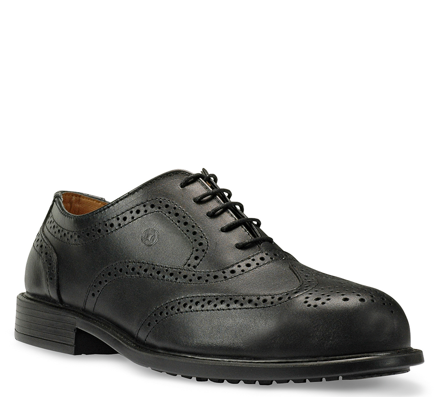Jallatte Jaloscar S1P Src Chaussures de Travail Business Plat Noir B-Ware